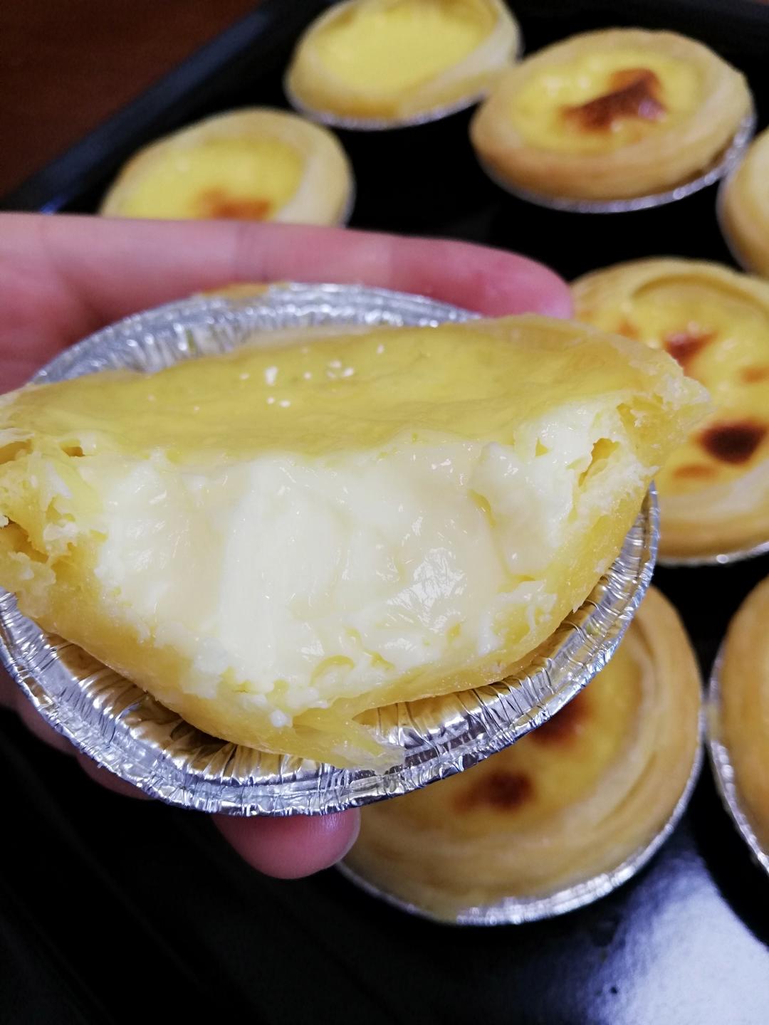 史上最好吃的蛋挞，香甜嫩滑(淡奶油版)的做法