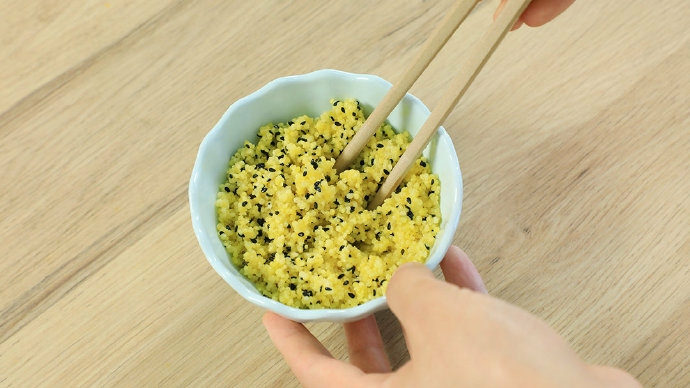 小米新吃法[小米红薯条］的做法 步骤3