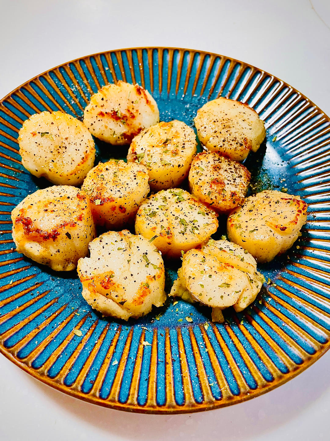 芦笋煎带子（平底锅快手版）