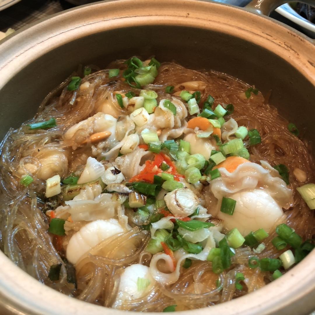 【曼食慢语】葱油扇贝粉丝煲