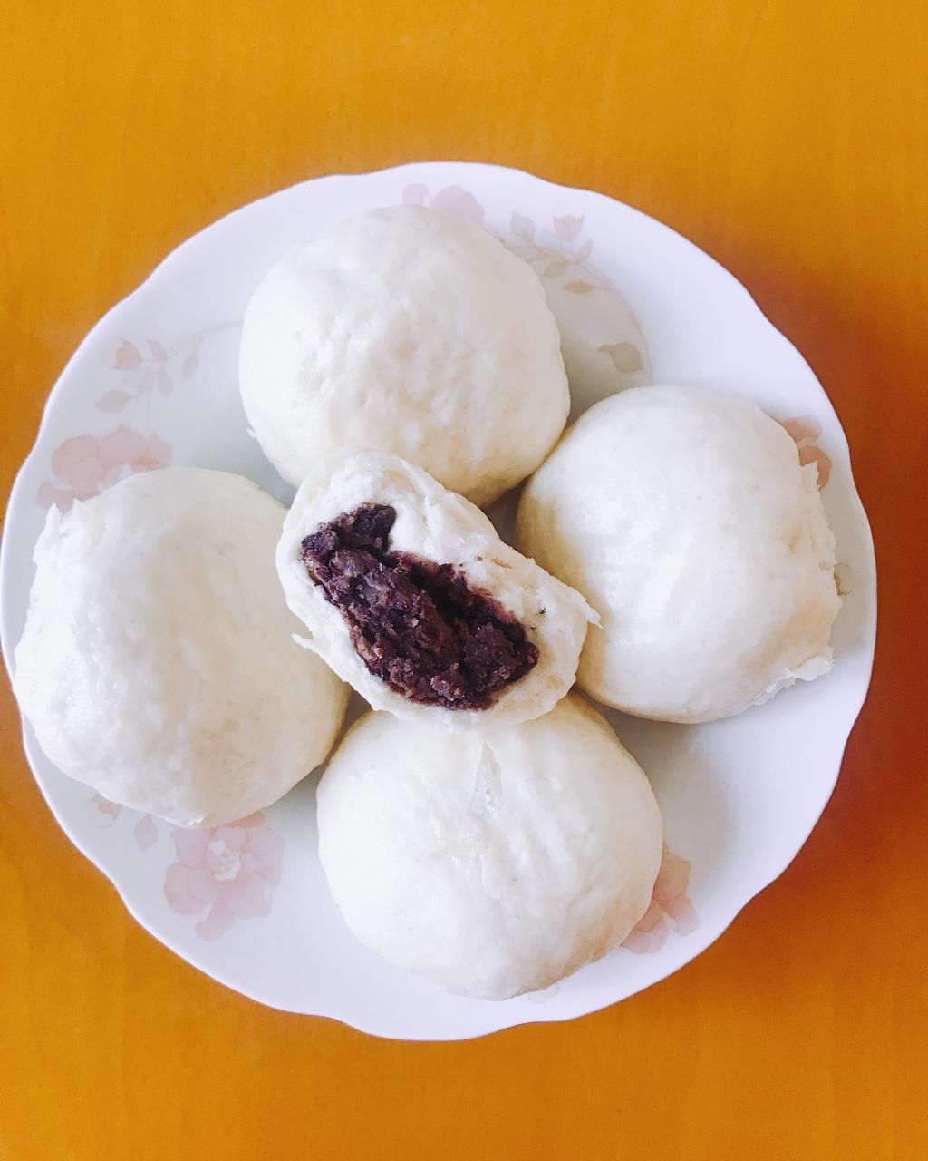 豆包儿(自制红豆馅) 豆沙包，附超级简单红豆馅制作过程