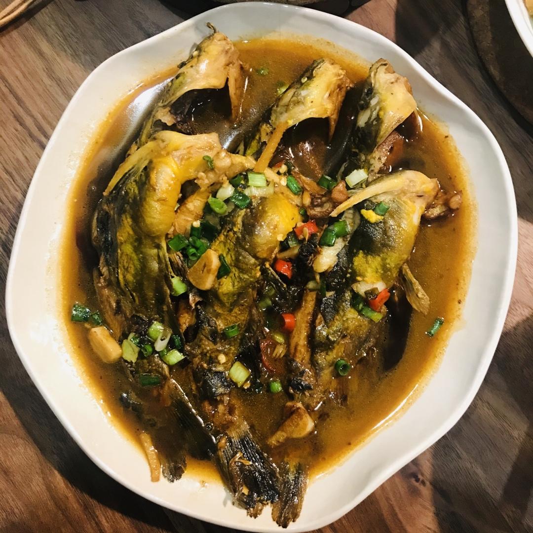 吾思面团做的红烧昂刺鱼