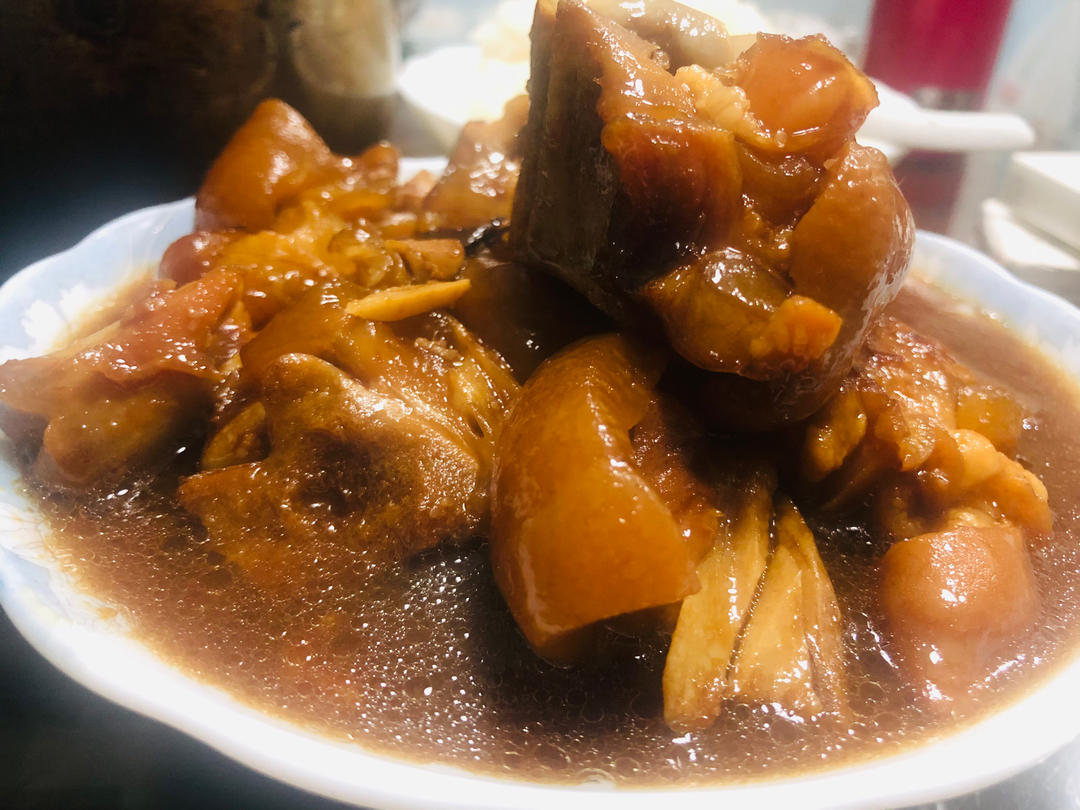 极简版红烧猪蹄（电饭煲）