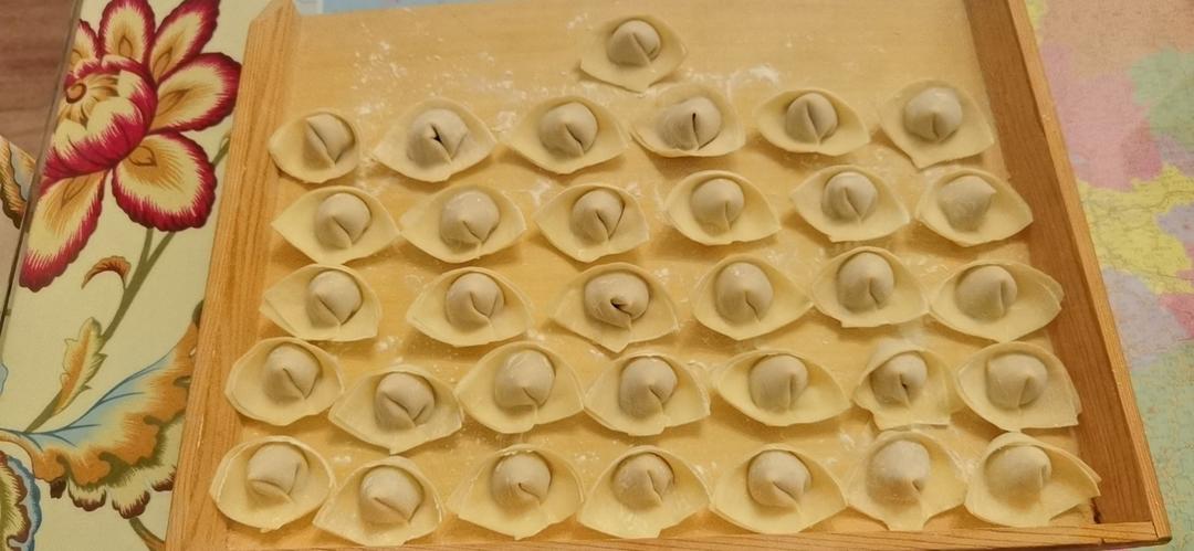 馄饨（两种包法）