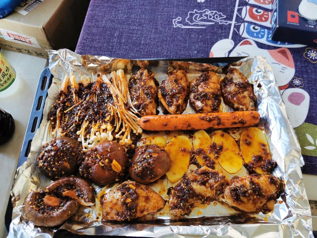 家庭自制烧烤❗️比烧烤摊好吃百倍😋秘制酱料