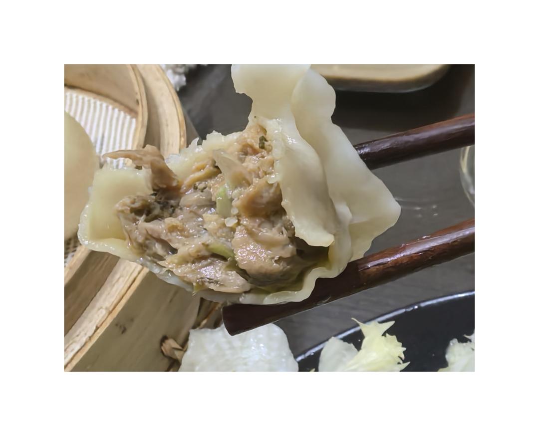 香菇芽菜饺子