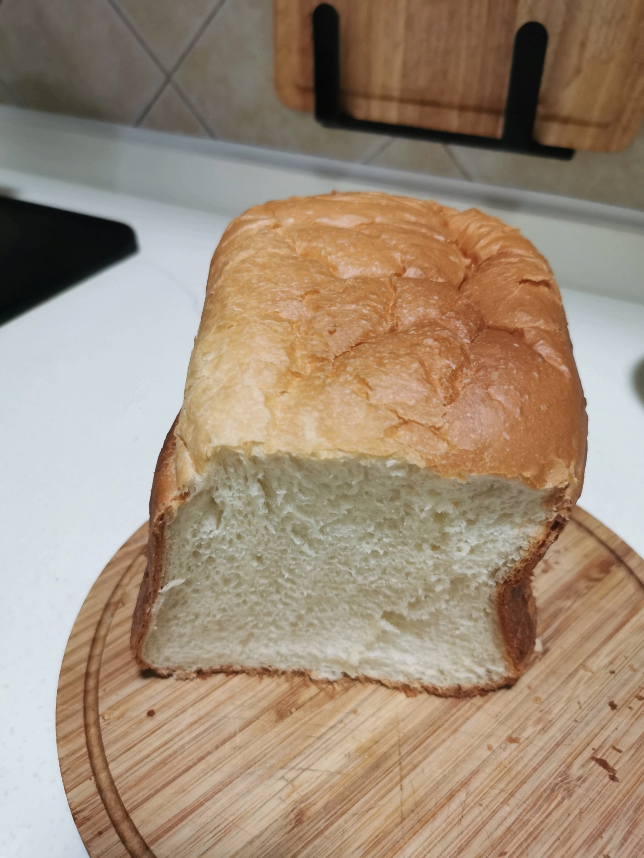 懒人面包机红豆面包