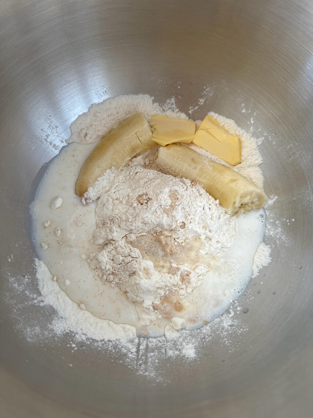 纯奶手撕吐司的做法 步骤1