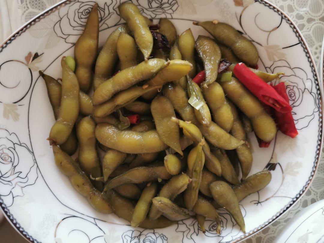 香辣煮毛豆.五香毛豆