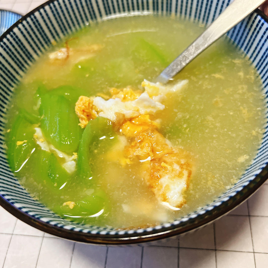 丝瓜鸡蛋汤