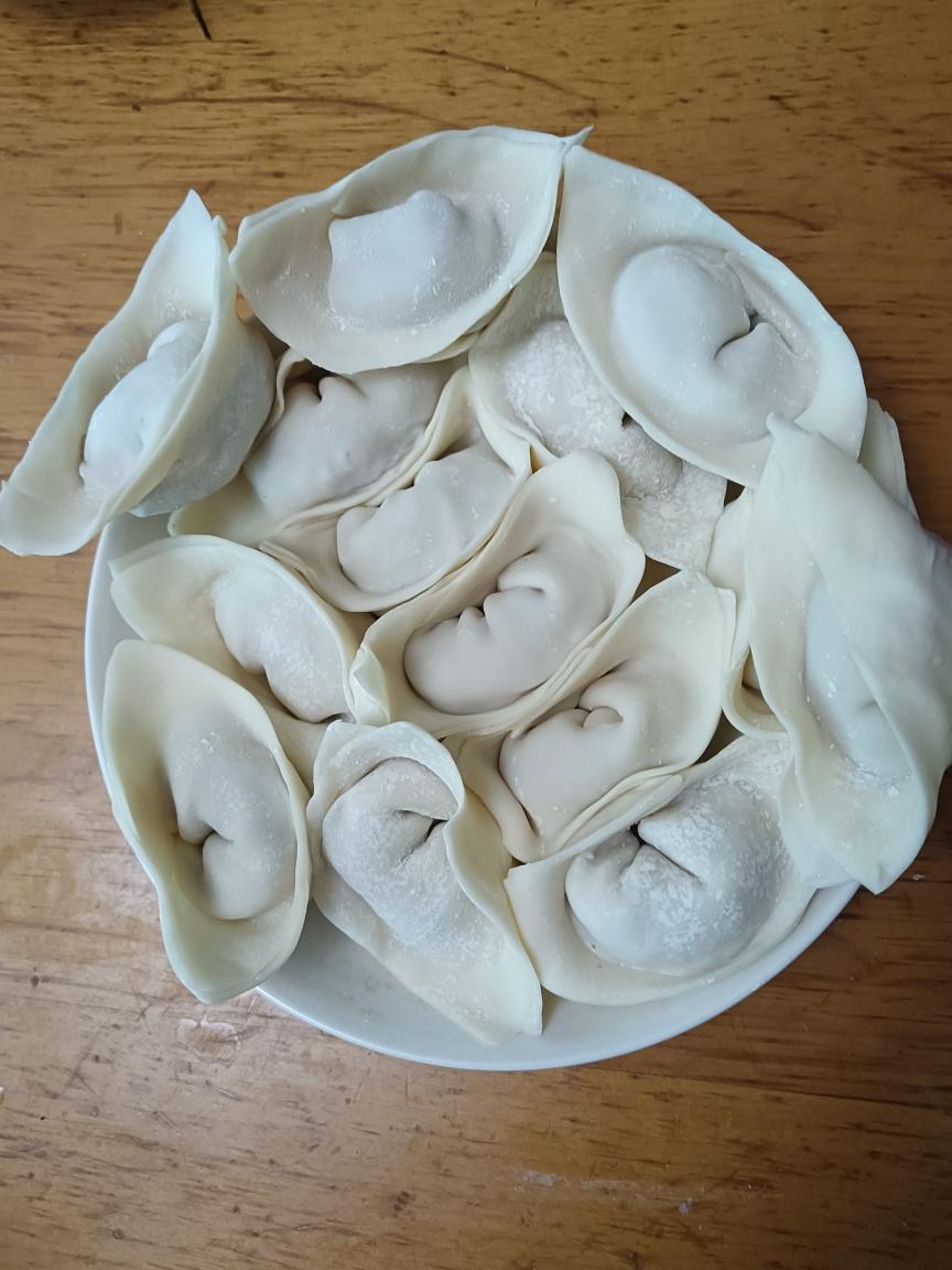 元宝馄饨的包法