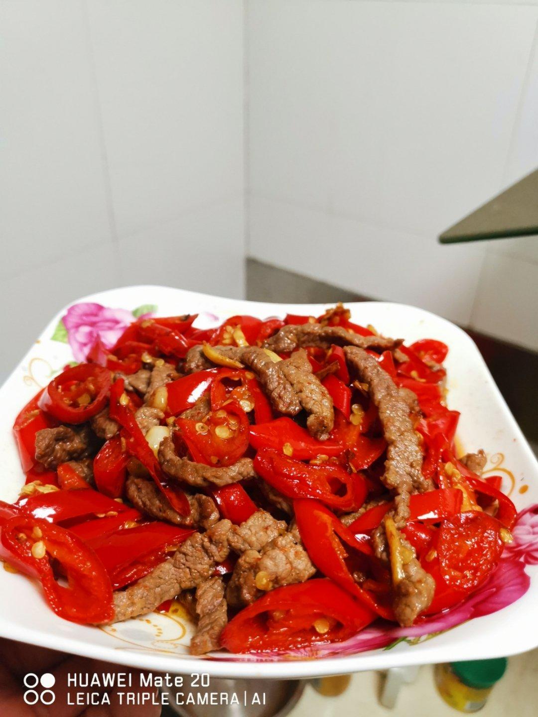 小炒牛肉