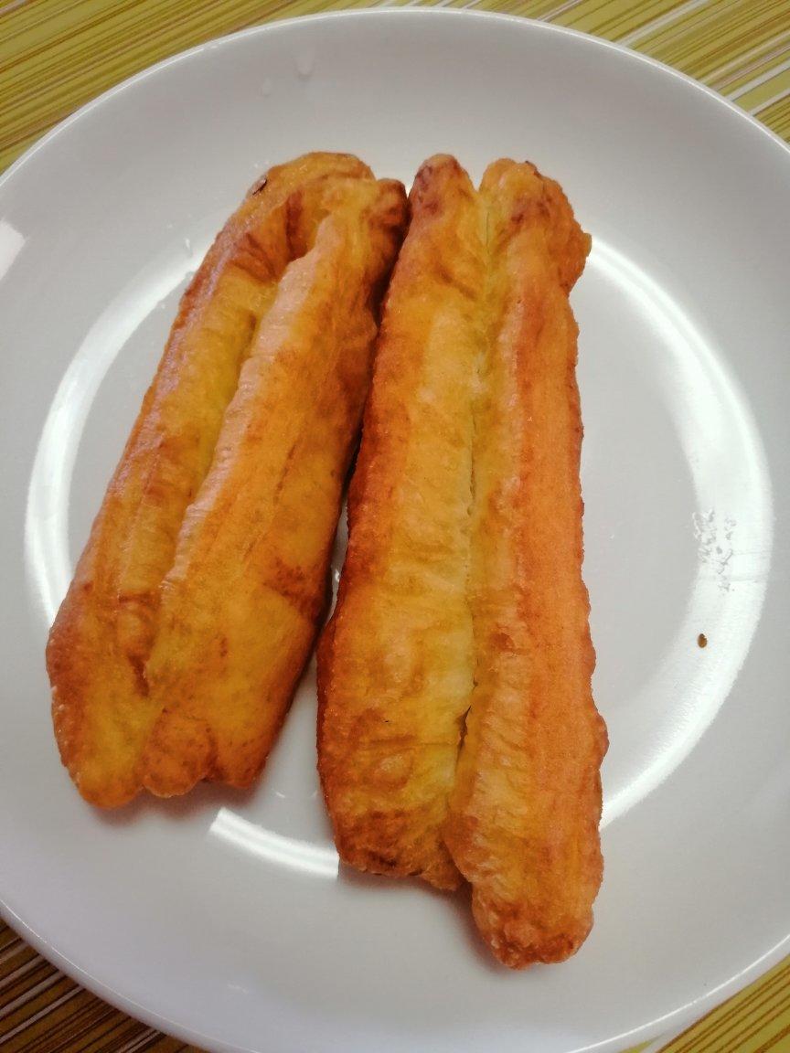 自制无泡打粉油条