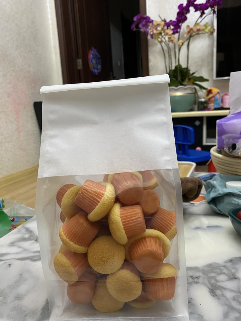 视频👶一口一个｜超可爱｜原味｜mini宝宝小蛋糕｜48连24连通用