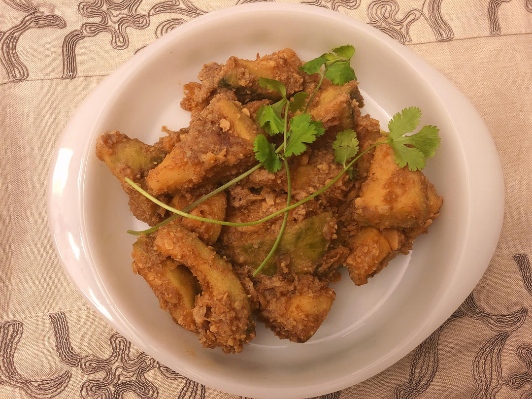 金沙美味【咸蛋黄炒南瓜】