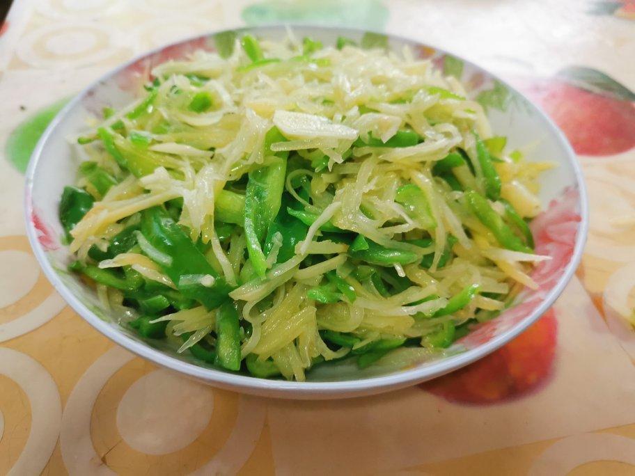 青椒土豆丝
