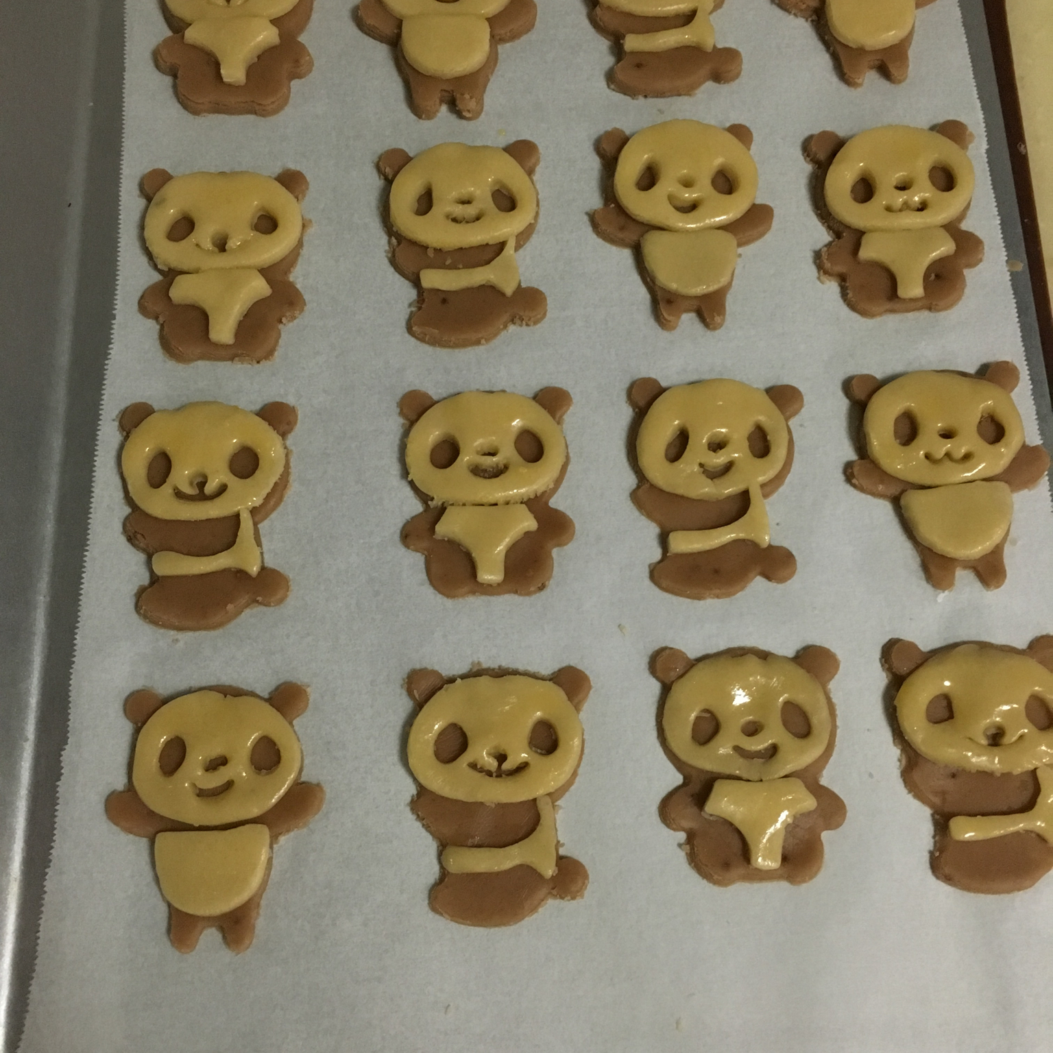 小熊猫饼干