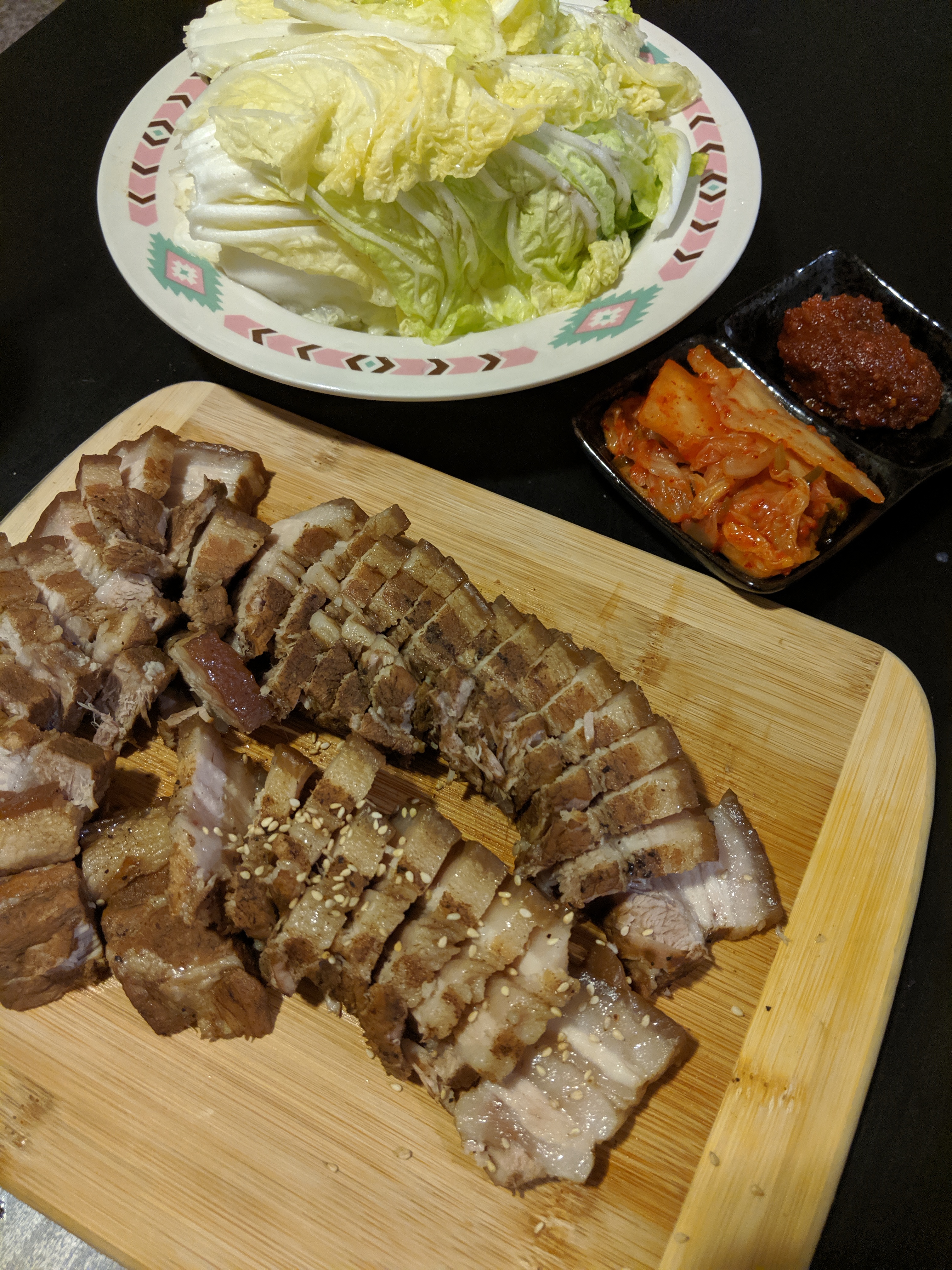 北美蓝翔之보쌈(Bossam， 韩式水煮肉）的做法