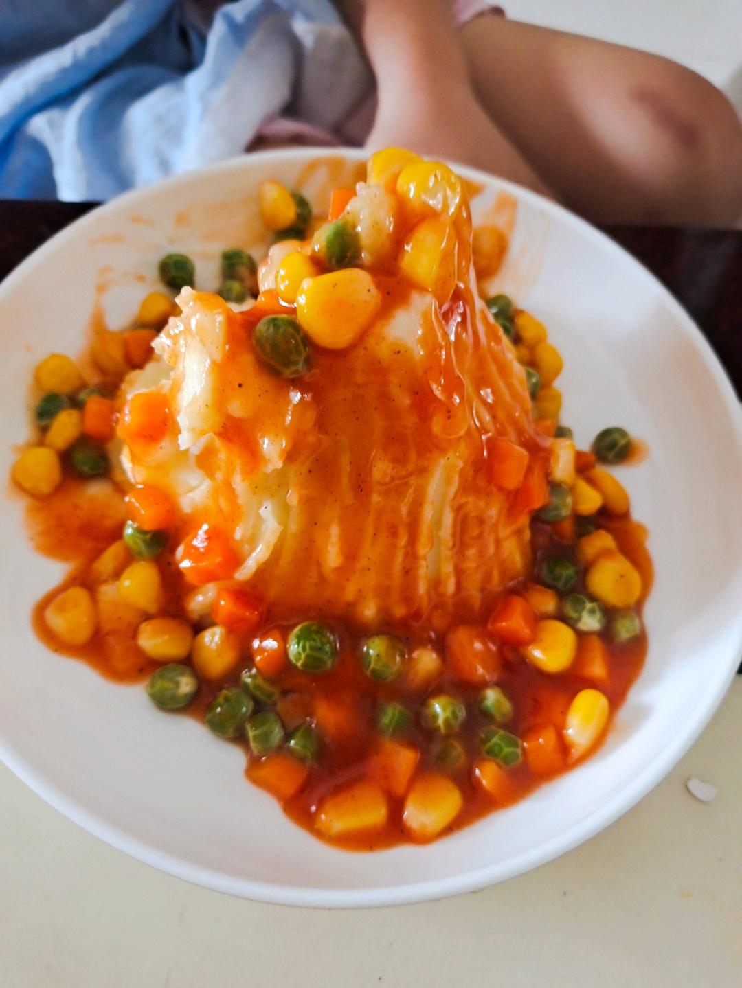 好吃到没朋友🔥黄磊老师同款火山土豆泥