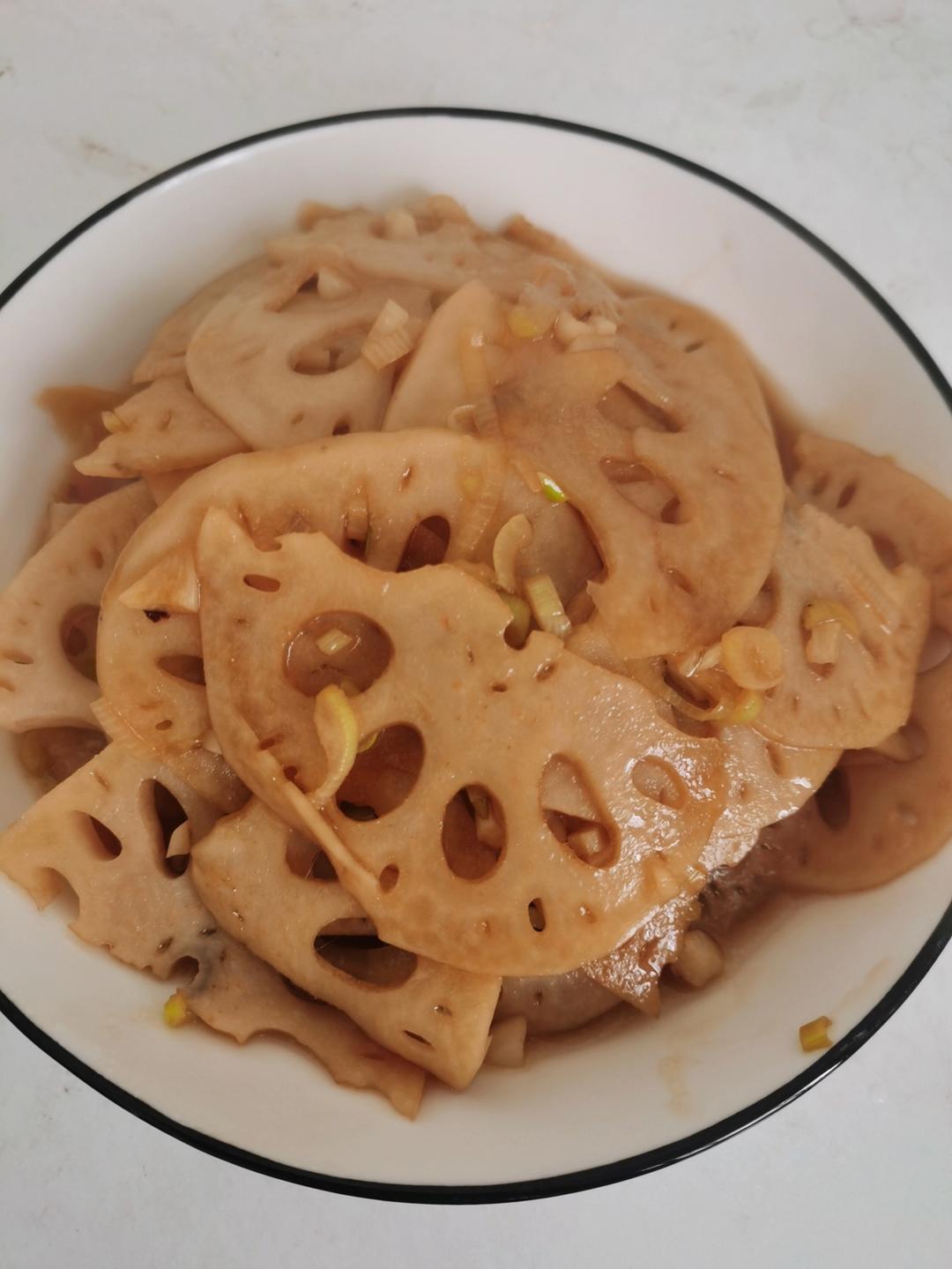 最简单味道惊艳的糖醋藕片