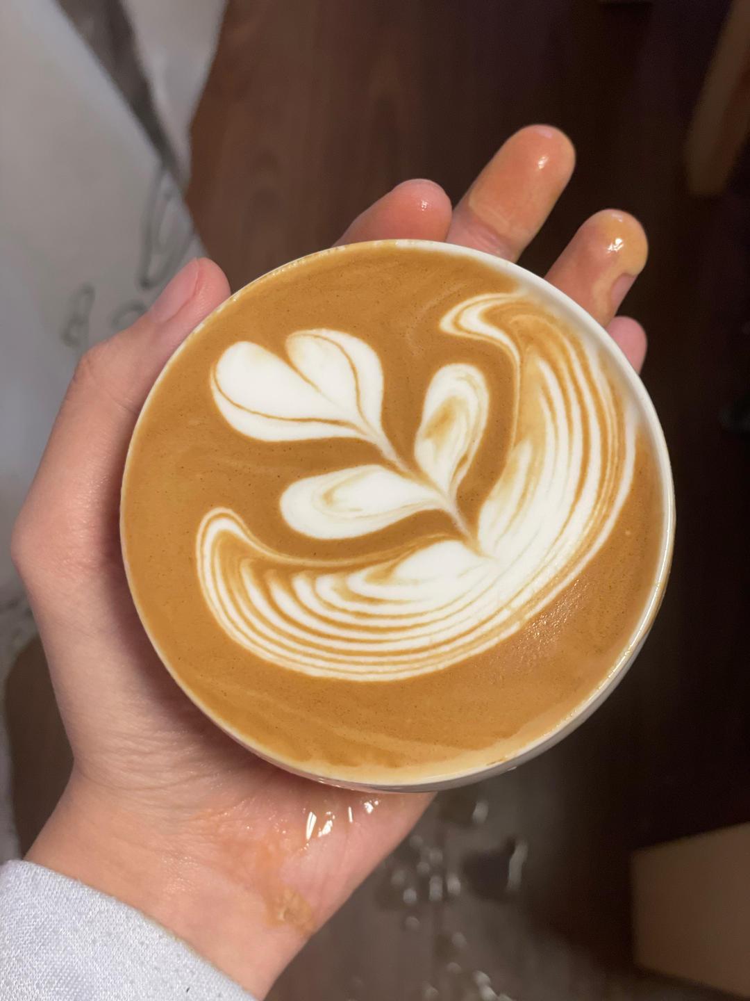 卓宝的自学拉花记录📝