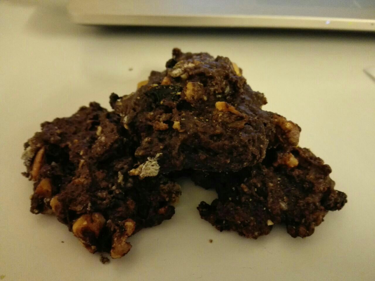 低糖低油核桃巧克力饼干