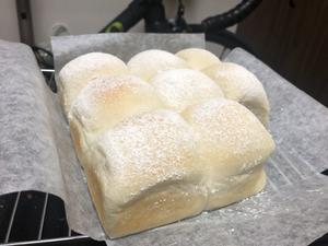 纯白超软日式牛奶面包的做法 步骤3