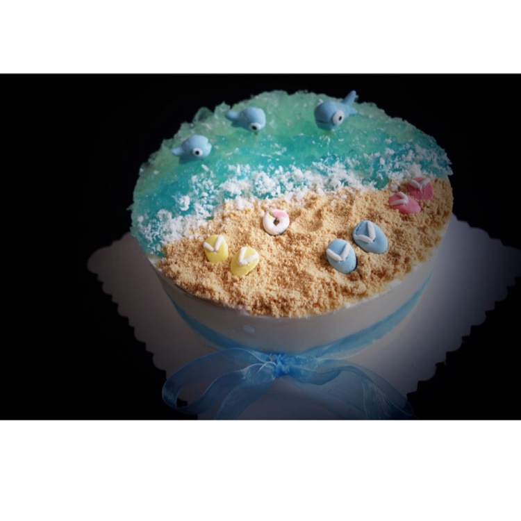 海洋酸奶慕斯蛋糕