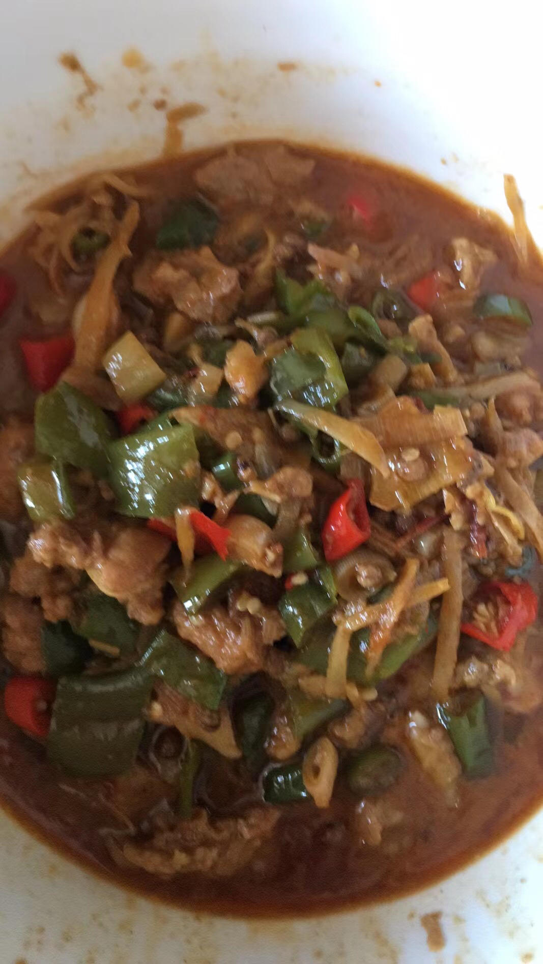 尖椒兔丁（鸡丁）