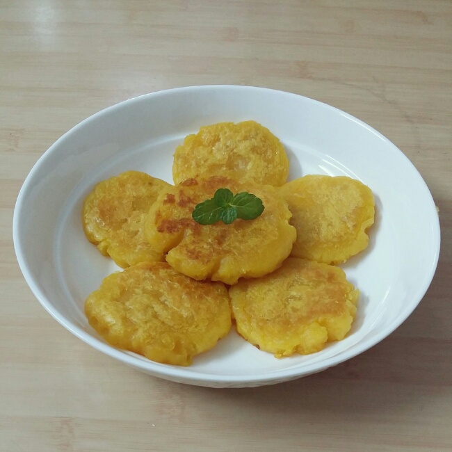 糯米红薯饼