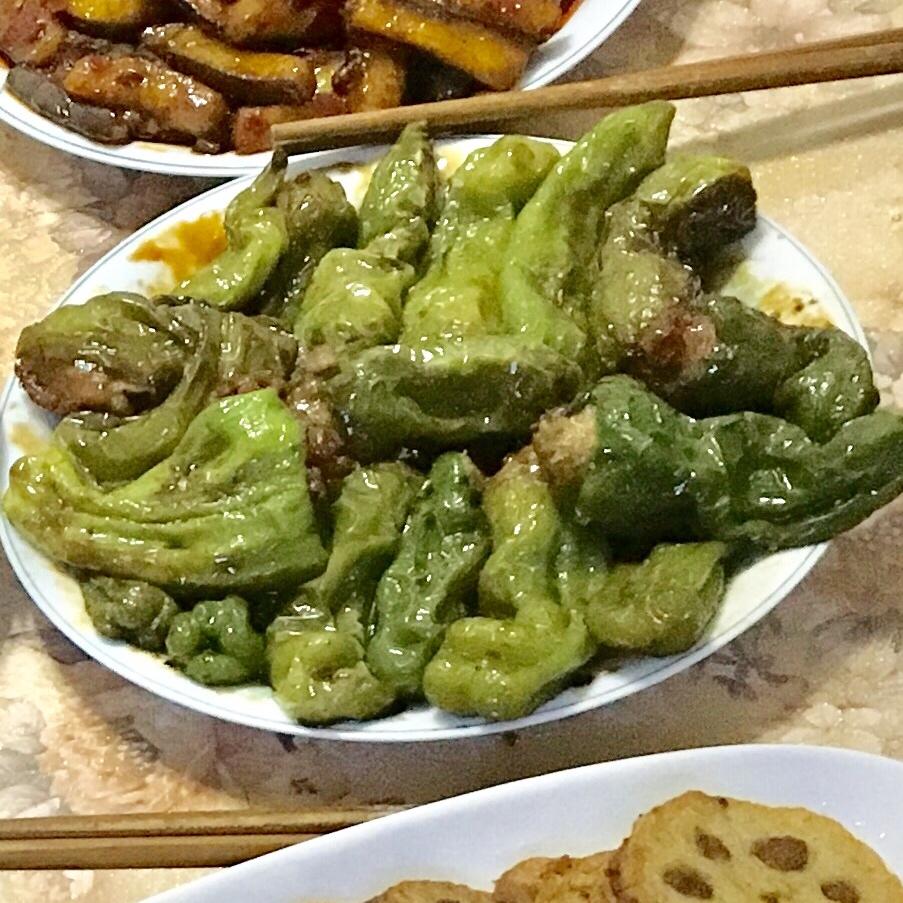 下饭菜肴--青椒酿肉