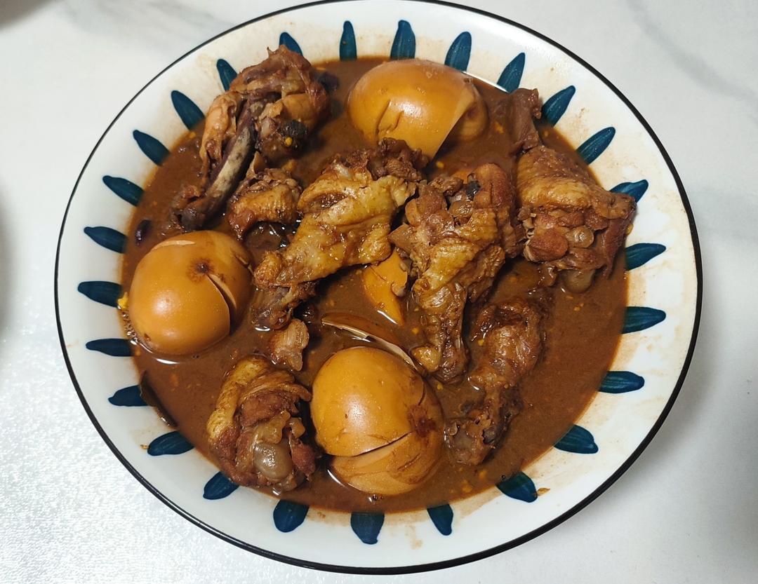 爆好吃的卤鸡腿 卤蛋❗电饭煲 炒锅都可以做~