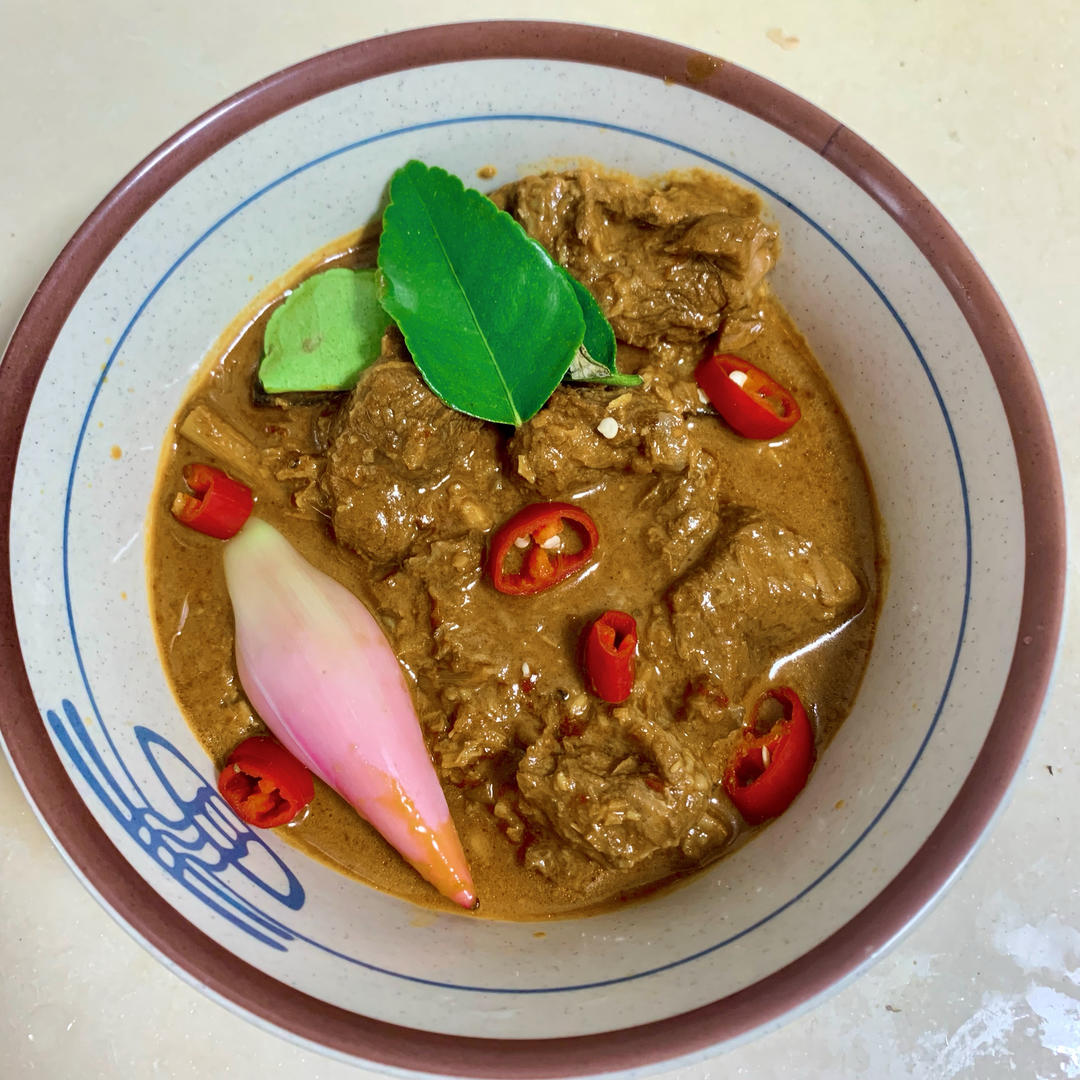 【令人魂牵梦绕的仁当牛肉beef rendang图片】小馒头TT_下厨房