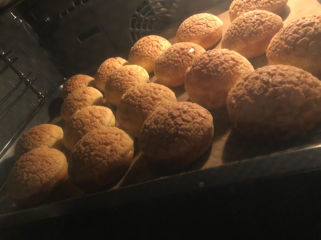 十分美味的酥皮泡芙
