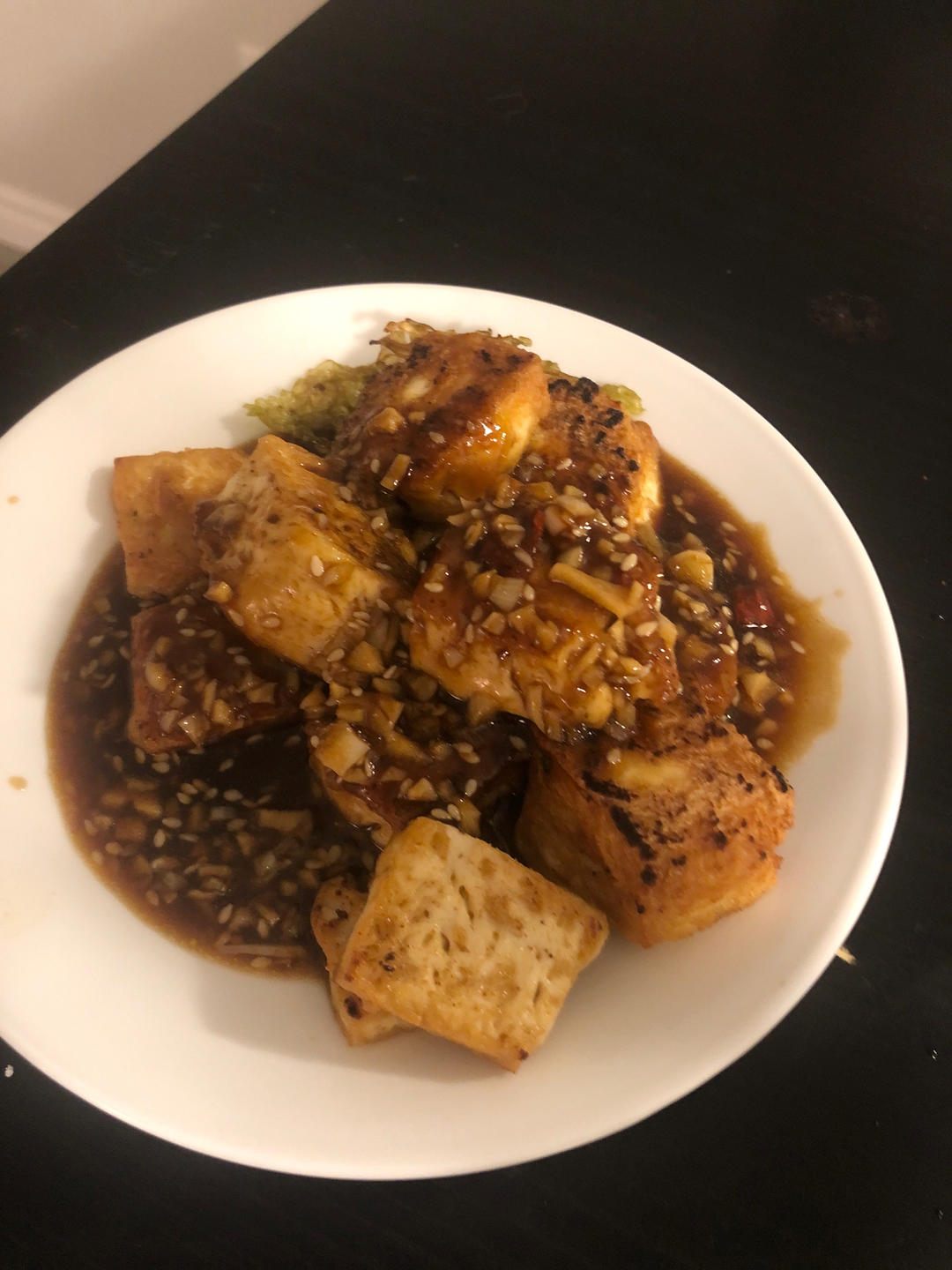 零失败蒜香汁炸豆腐