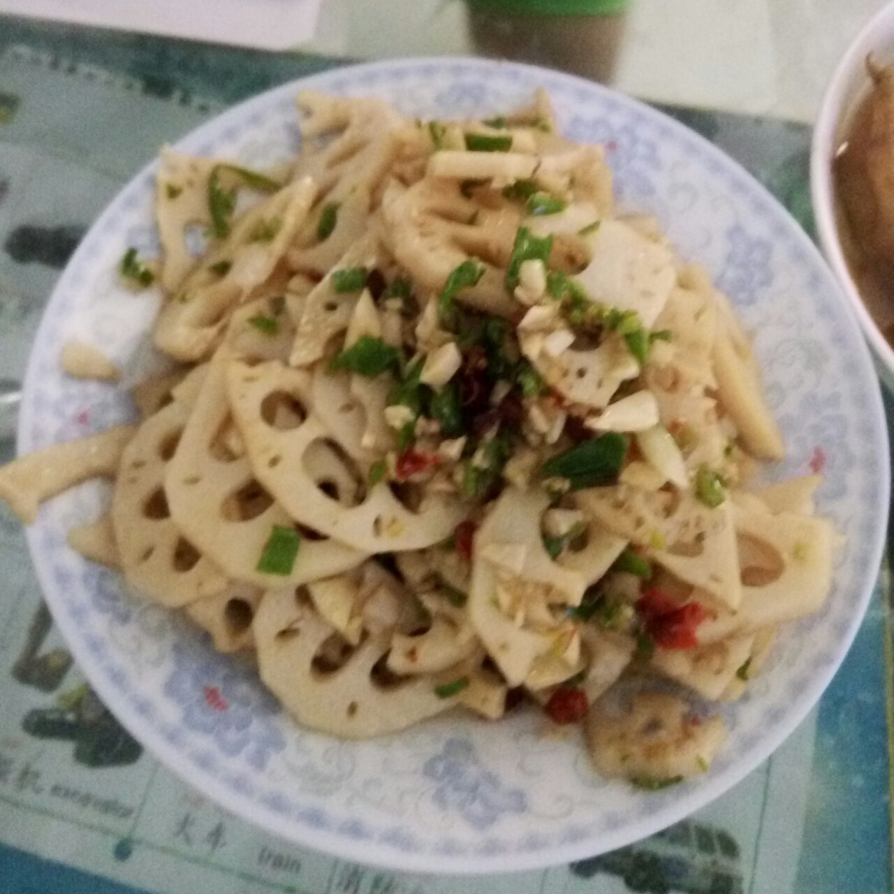 凉拌藕片