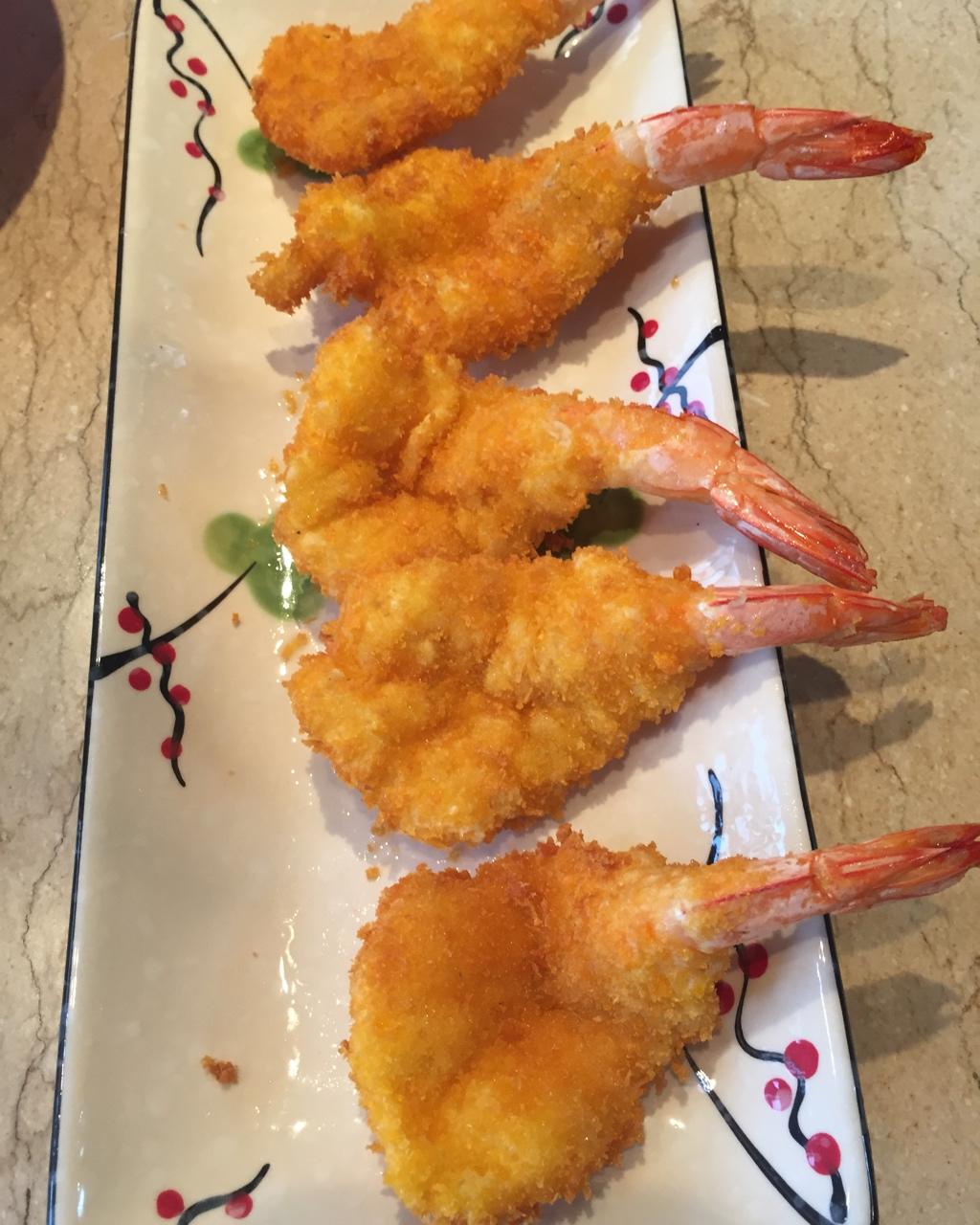 面包糠炸虾