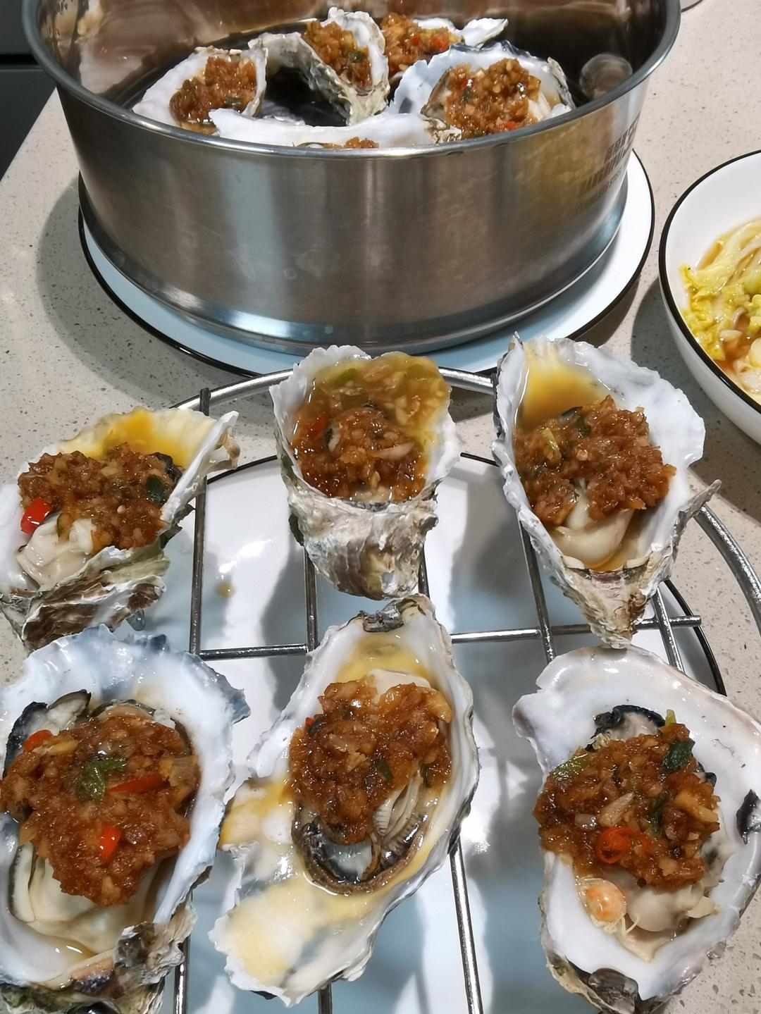烤生蚝