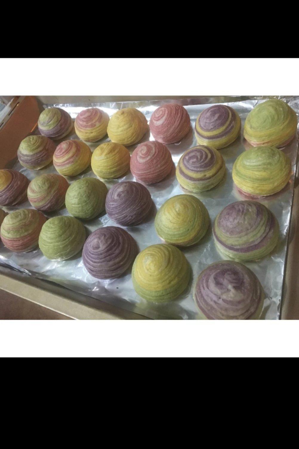 快手大包酥 彩虹酥、蛋黄酥、螺旋酥--手法适合量产 全程视频教学