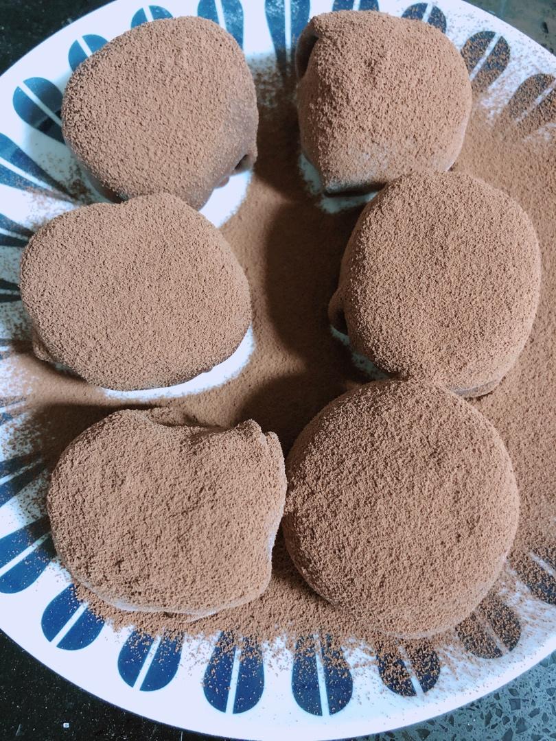 免烤箱❗️零失败的提拉米苏大福❗️