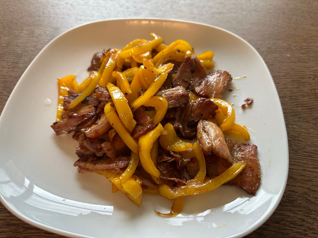 青椒炒腊肉