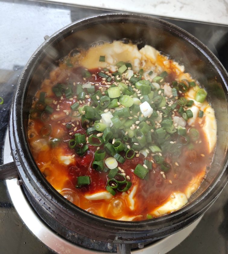 韩式石板豆腐 家常版的做法 步骤4