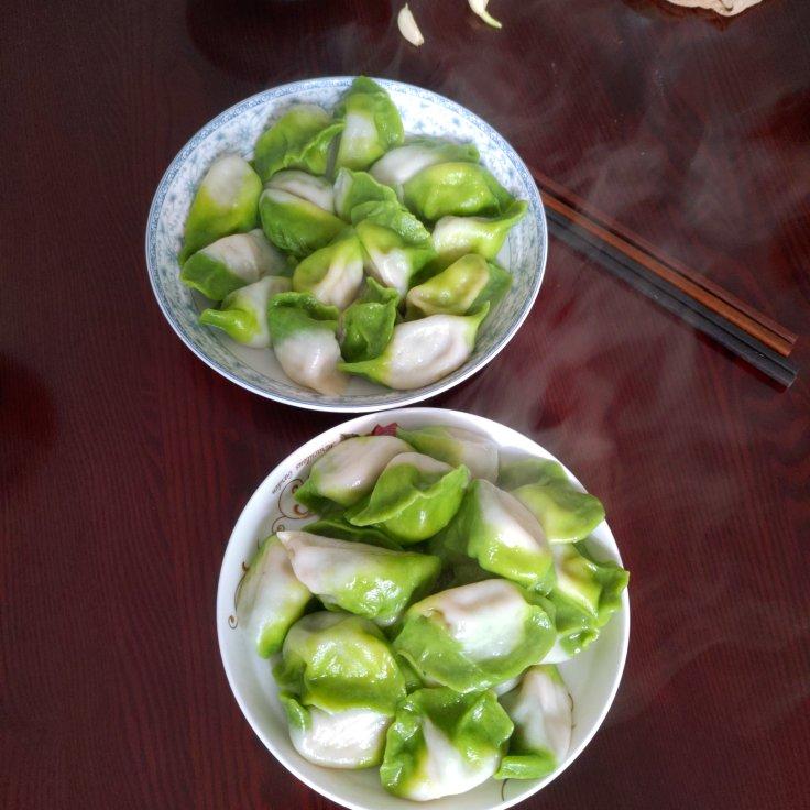 翡翠白玉饺子