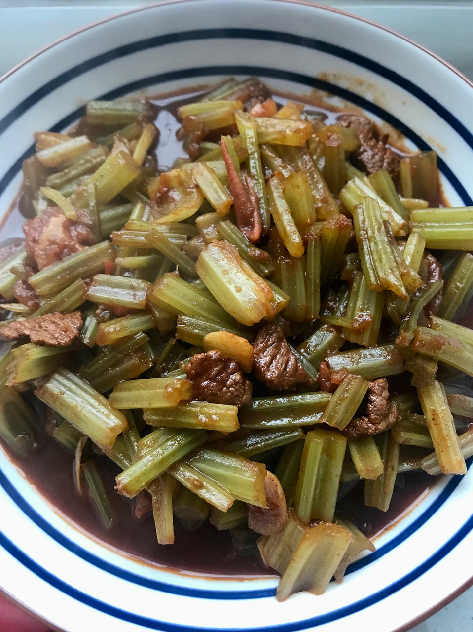 番茄芹菜牛肉面