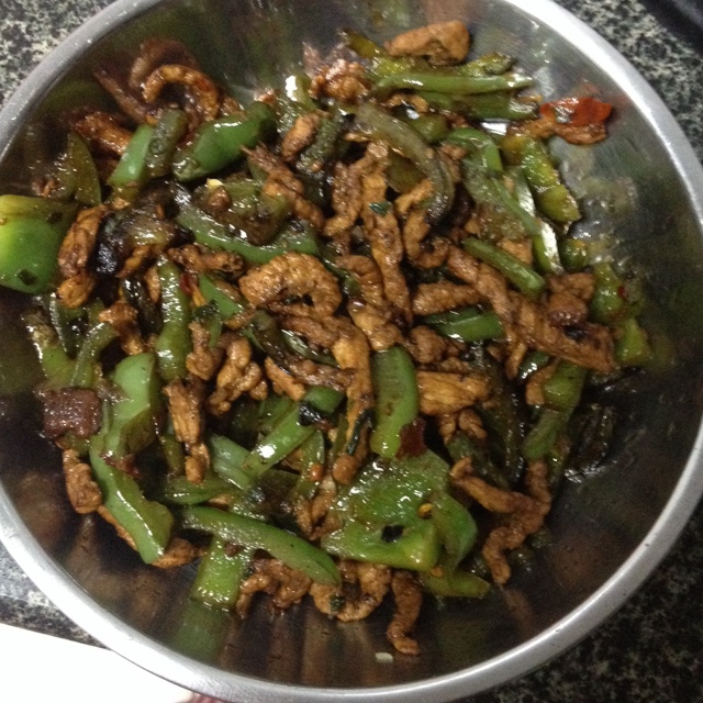 青椒肉丝