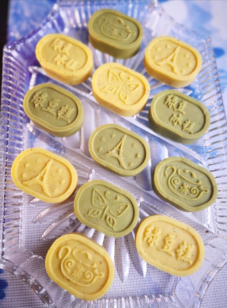 桂花/抹茶绿豆糕 小美的做法