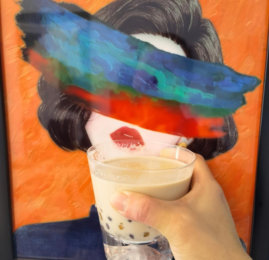 珍珠芋圆奶茶