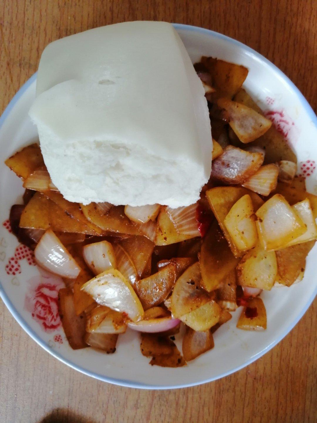 孜然洋葱土豆片