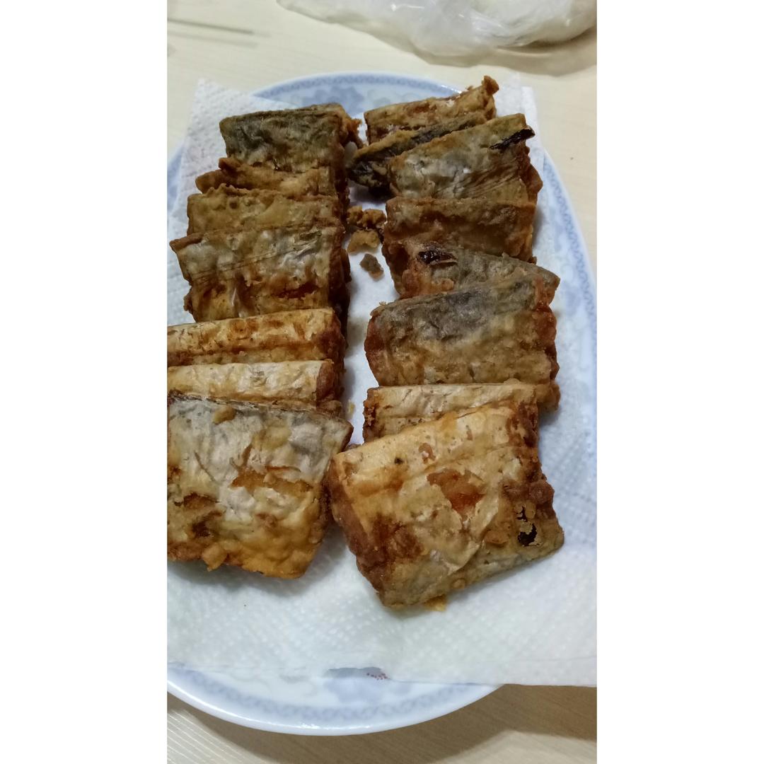干炸带鱼