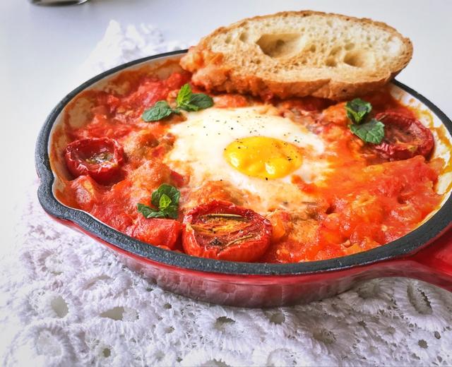 早餐吃什么—肉丸北非蛋的做法